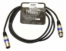 Invotone ACM1102BK микрофонный кабель, 2 метра, черный