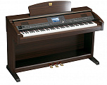 Yamaha CVP-403PM клавинова, 88 клавиш GH3, полифония 96 нот, USB/MIDI, цвет полированное красное дерево