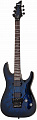 Schecter Omen Elite-6 STBB гитара электрическая шестиструнная, цвет прозрачный синий бёрст