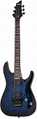 Schecter Omen Elite-6 STBB гитара электрическая шестиструнная, цвет прозрачный синий бёрст