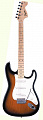 Fender SQUIER AFFINITY STRATOCASTER MN BROWN SUNBURST электрогитара