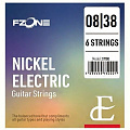 FZone ST100  струны для электрогитары, никель, калибр 8-38