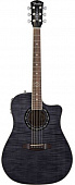 Fender T-Bucket 300CE Flame Maple Transparent Black электроакустическая гитара