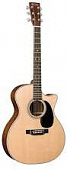 Martin GPC28E  электроакустическая гитара Dreadnought с кейсом, цвет натуральный