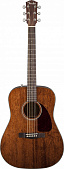 Fender CD-140S Dreadnought Mahogany акустическая гитара
