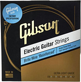 Gibson SEG-BWR9 струны для электрогитары, .09-.042