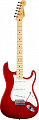 Fender HIGHWAY 1 STRAT UPGRADE (RW) WINE TRANSPARENT W / BAG - электрогитара c мягким чехлом, цвет бордо