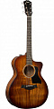 Taylor 224ce-K DLX 200 Series Deluxe гитара электроакустическая, форма корпуса Grand Auditorium, кейс