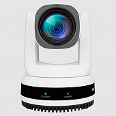 AVCLINK P410-W видеокамера PTZ. Разрешение: 4K@60Гц. Матрица SONY 1/2.5'', CMOS, 8.51 Мп. Зум: 12x / 16x. Лицензия NDI HX2. AI tracking (функция автоматического наведения при помощи ИИ). Цвет белый.
