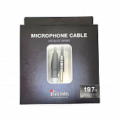 BlackSmith Microphone Cable Vocalist Series 19.7ft VS-STFXLR6  микрофонный кабель, 6 метров, прямой Jack + XLR "мама"