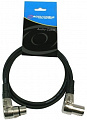 American DJ AC-XMXF/3-90 кабель микрофонный с угловыми разъёмами, 3 метра, цвет черный