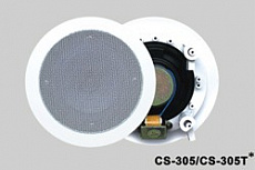 Nusun CS305T потолочная 2-полосная акустическая система, 6-10 Вт, цвет белый