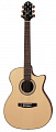 Crafter TV 200CEQ/NV электроакустическая гитара, фирменный кейс в комплекте
