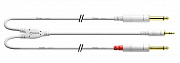 Cordial CFY 3 WPP-Long-Snow кабель Y-адаптер, 3 метра, белый