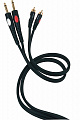 Die Hard DH540LU3 инсертный аудио кабель, 2 х TS 6.3 мм <-> TRS 6.3 мм, длина 3 метра