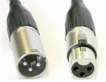 AVC Link Cable-950/1 Black кабель аудио XLR штекер - XLR гнездо, длиной 1м.  (C301, NC3MXX, NC3FXX)