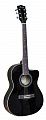 Greenland HW39 BK гитара акустическая, цвет чёрный