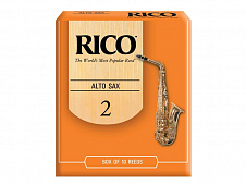 Rico RJA1020 Alto Sax, #2, 10 BX трости для альт саксофона, размер 2, 10 шт.
