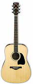 Ibanez AW300-NT акустическая гитара дредноут, цвет натуральный