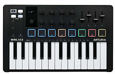Arturia MiniLAB 3 Black Edition MIDI-клавиатура 25 клавишная, цвет черный
