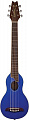 Washburn RO10STBLK  акустическая Travel-гитара с кофром, цвет синий