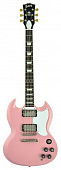 Burny PSG55PP  электрогитара концепт Gibson® SG® Swanky Spider, цвет розовый
