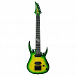 Solar Guitars A1.7LB  7-струнная электрогитара, HH, Evertune, цвет зеленый берст