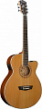 Washburn WMJ21SCE  электроакустическая гитара Mini Jumbo, цвет натуральный