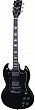 Gibson SG Standard T 2017 Ebony электрогитара, цвет черный, жесткий кейс в комплекте