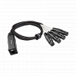 Roxtone PS4M кабельный разветвитель для пассивных распределительных коробок PS4FD, PS4MD