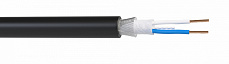 Wize WMC2250P кабель балансный микрофонный 50 м, 22 AWG, 0.34 мм2, диаметр 6.5 мм, экран, медь 19 x 0.15 мм, черный, бухта