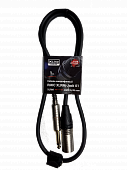 Xline Cables RMIC XLRM-Jack 01 кабель микрофонный  XLR 3 pin male - JACL 6.3 mono длина 1м