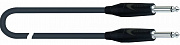 Quik Lok S198-3AM BK готовый инструментальный кабель серии Professional, 3 метра, черный