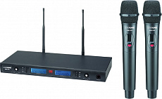 Invotone WM250 вокальная радиосистема UHF с двумя микрофонами