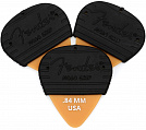 Fender Mojo Grip 3 PK Delrin 84 набор медиаторов, 3 штуки, толщина 0.84 мм