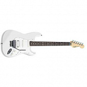 Fender STD Strat RW Arctic White электрогитара, цвет белый.