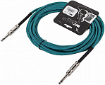 Invotone ACI1106B инструментальный кабель с тряпочной изоляцией, 6 метров, цвет синий