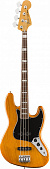 Fender Vintera '70S Jazz Bass® Pau Ferro Fingerboard, Aged Natural 4-струнная бас-гитара, цвет натуральный, в комплекте чехол