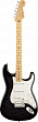 Fender Custom Deluxe Stratocaster FMT MN Ebony Transparent электрогитара