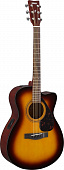 Yamaha FSX315C TBS электроакустическая гитара, цвет тобачный санбёрст