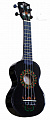 Wiki UK/Hohloma гитара укулеле сопрано, графика "Hohloma", с чехлом