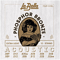La Bella 7GP-12XL струны для 12 струнной акустической гитары