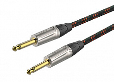 Roxtone TGJJ300-7/10 кабель инструментальный, черно-красный, 10 метров