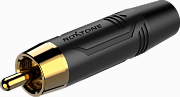 Roxtone RF2CS-BG-BK  разъем RCA "Тюльпан" с черным маркером