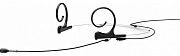 DPA 4288-DL-F-B00-MH кардиоидный микрофон с креплением на два уха, длина 100 мм, черный