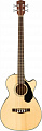 Fender CB-60SCE Bass Natural LR электроакустическая бас-гитара, цвет натуральный