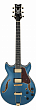 Ibanez AMH90-PBM  полуакустическая электрогитара, цвет синий
