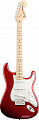 Fender AMERICAN SPECIAL STRATOCASTER 2010 MN - Candy Apple Red, электрогитара с чехлом, цвет красный, гриф клен, накладка на гриф клен, корпус ольха, профиль грифа Modern C, 22 лада, фурнитура хром, накладка на корпус 3-х слойная, голова грифа Large 70...