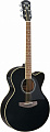 Yamaha CPX-500II BL акустическая гитара со звукоснимателем, цвет черный