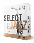 Rico RRS10ASX2H трости для альт-саксофона, Select Jazz Unfiled (2H), 10 шт. в пачке